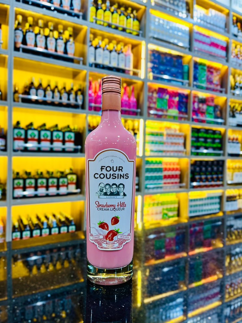 Four Cousins Strawberry Hills Cream Liqueur